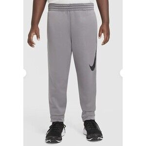 Nike Therma Fit Boys Basketball Jogger Pants (CJ6882-056) Gray Size Large NEW